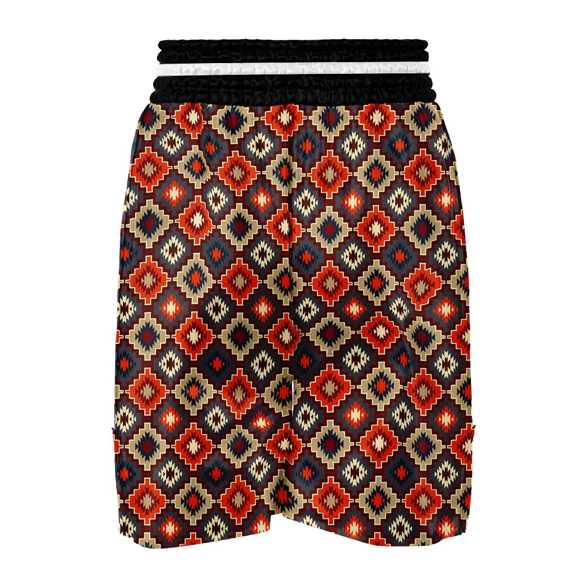 Tribal Indians Native American Aztec Navajo Print Boxing Shorts-grizzshop