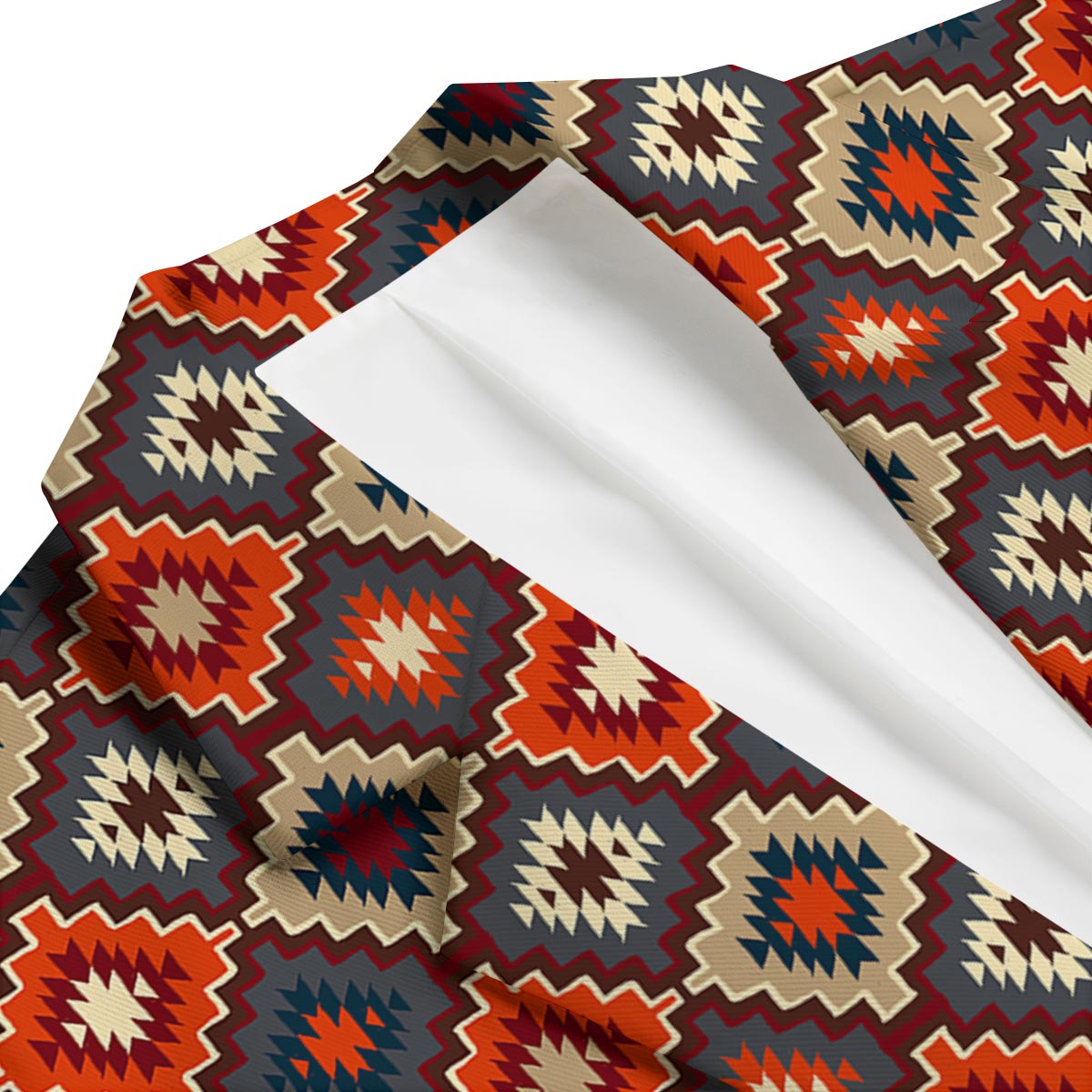 Tribal Indians Native American Aztec Navajo Print Men's Blazer-grizzshop