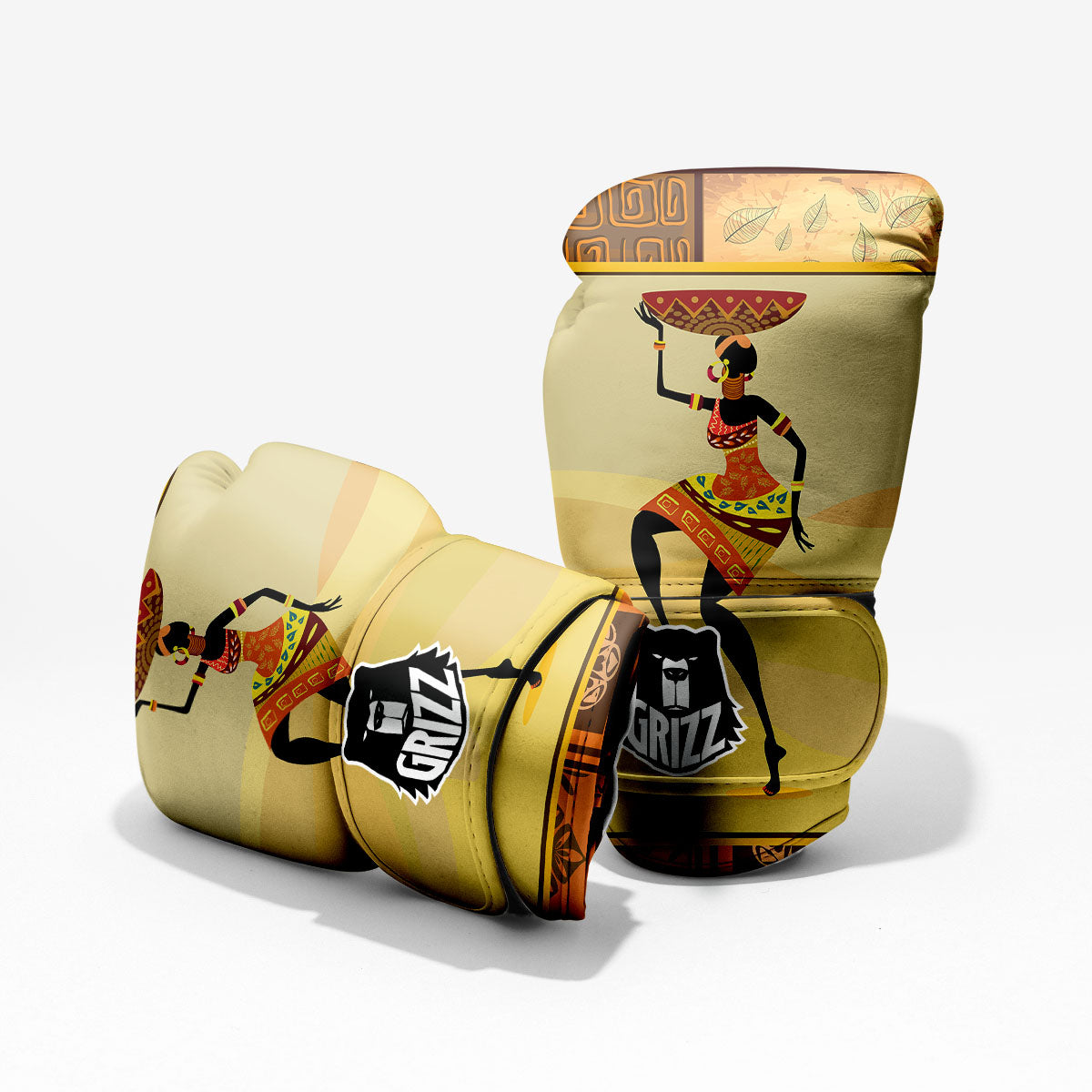 Tribal Inspired African Ethnic Print Pro Boxing Glove