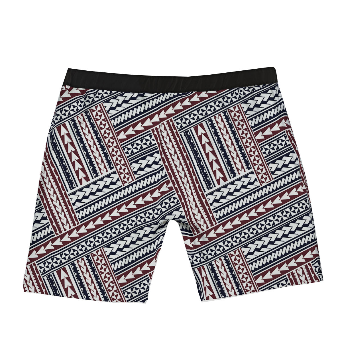 Tribal Maori Print Boxer Briefs-grizzshop