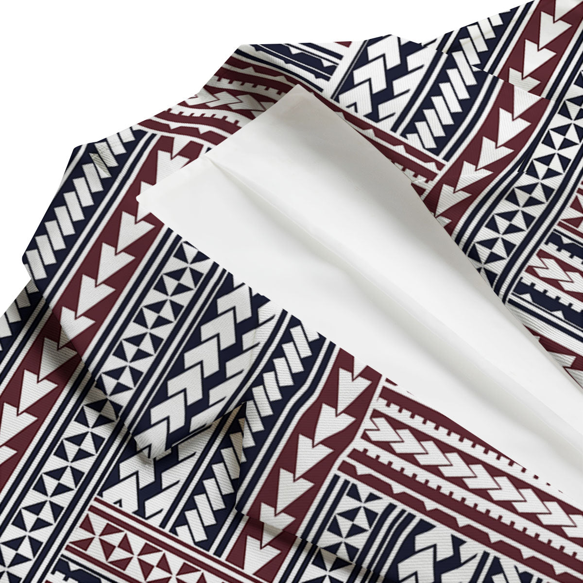 Tribal Maori Print Men's Blazer-grizzshop