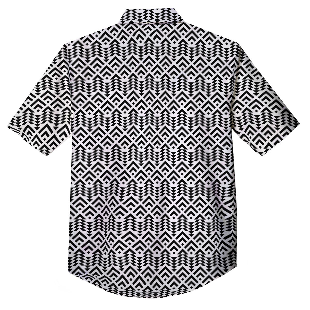 Tribal Maori Print Pattern Button Up Shirt-grizzshop