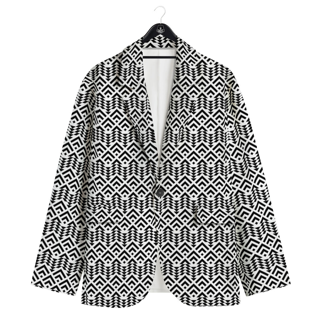 Tribal Maori Print Pattern Men's Sport Coat-grizzshop