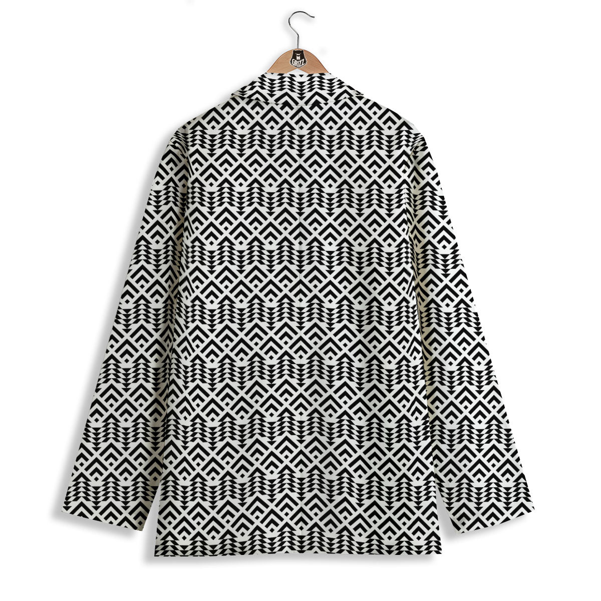 Tribal Maori Print Pattern Women's Blazer-grizzshop
