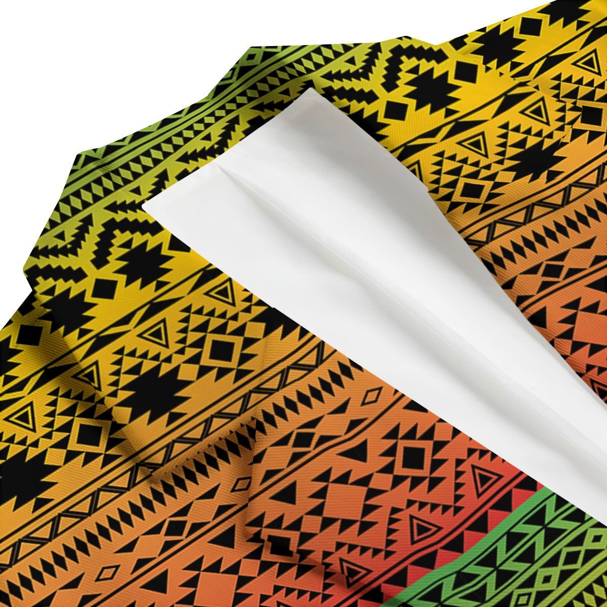 Tribal Rasta Print Pattern Men's Blazer-grizzshop