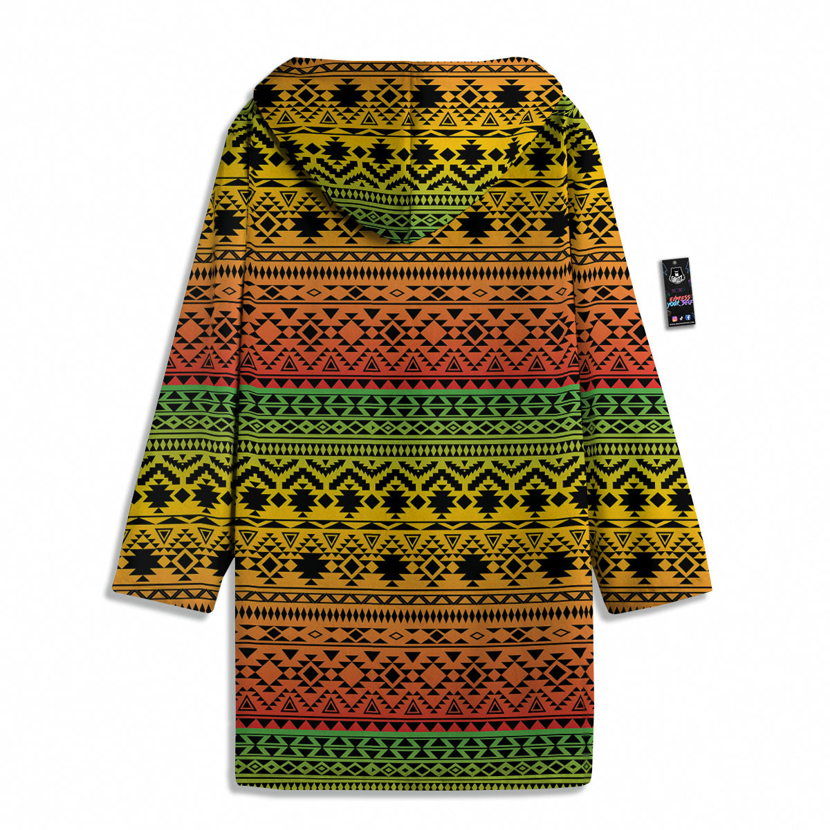 Tribal Rasta Print Pattern Men's Windbreaker Jacket-grizzshop