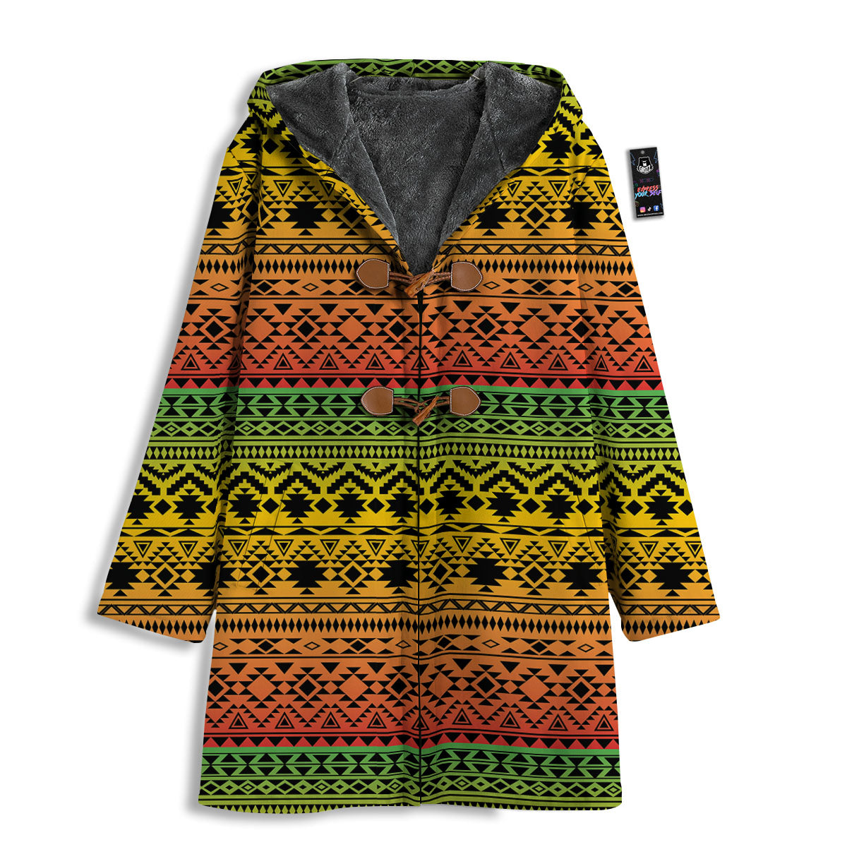 Tribal Rasta Print Pattern Men's Windbreaker Jacket-grizzshop