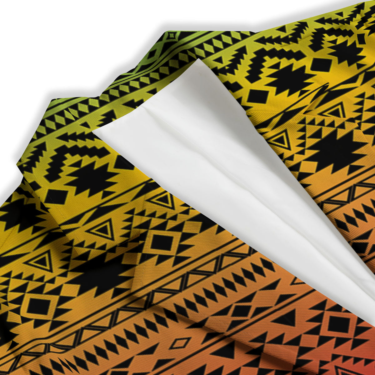 Tribal Rasta Print Pattern Women's Blazer-grizzshop