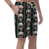 Tribal Skull Men's Shorts-grizzshop