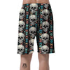 Tribal Skull Men's Shorts-grizzshop