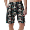 Tribal Skull Men's Shorts-grizzshop