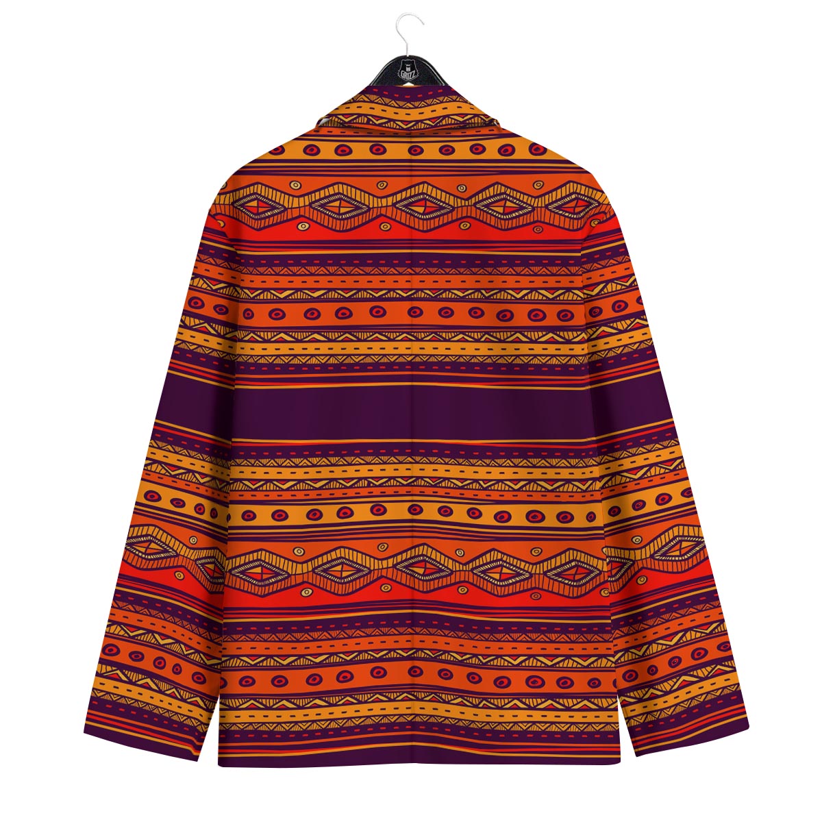 Tribal Sunset African Print Pattern Men's Sport Coat-grizzshop