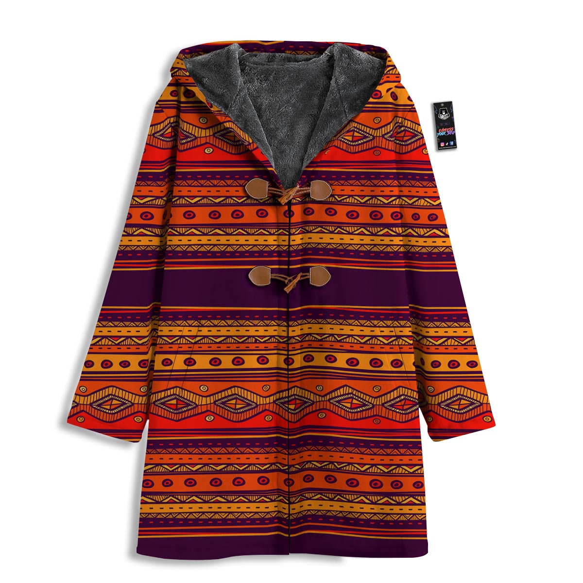 Tribal Sunset African Print Pattern Men's Windbreaker Jacket-grizzshop