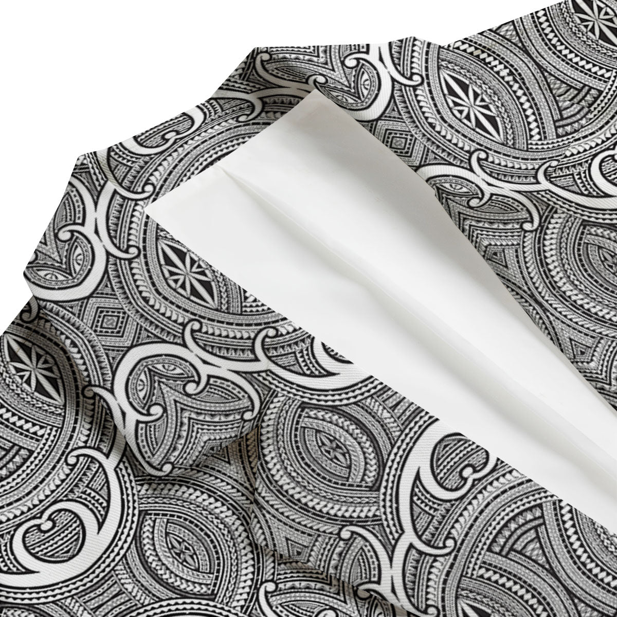Tribal Tattoo Maori Print Pattern Men's Blazer-grizzshop