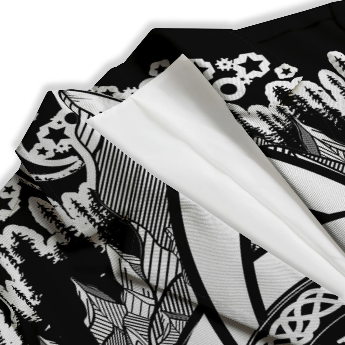 Trinity Knot Viking Celtic Print Women's Blazer-grizzshop