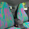 Trippy Abstract Holographic Print Car Seat Covers-grizzshop