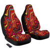 Trippy Abstract Liquid Print Car Seat Covers-grizzshop