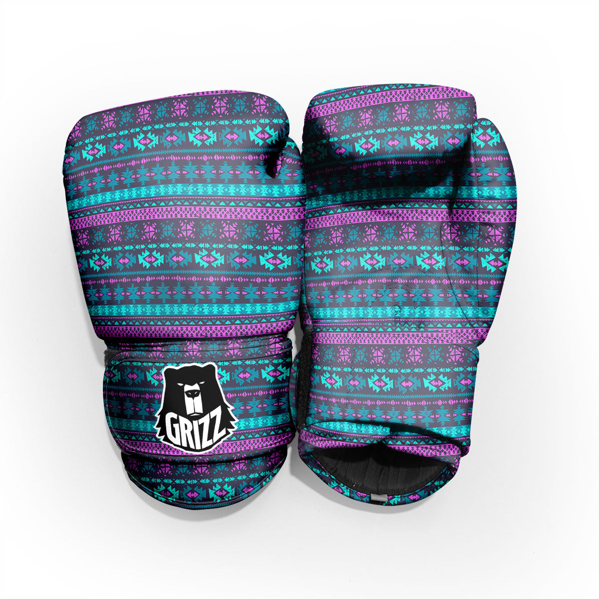 Trippy Ethnic Aztec Print Pro Boxing Glove