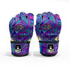 Trippy Ethnic Psychedelic Print MMA Gloves-grizzshop