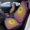 Trippy Psychedelic Eyes Print Car Seat Covers-grizzshop