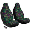 Trippy Smoke Psychedelic Print Car Seat Covers-grizzshop
