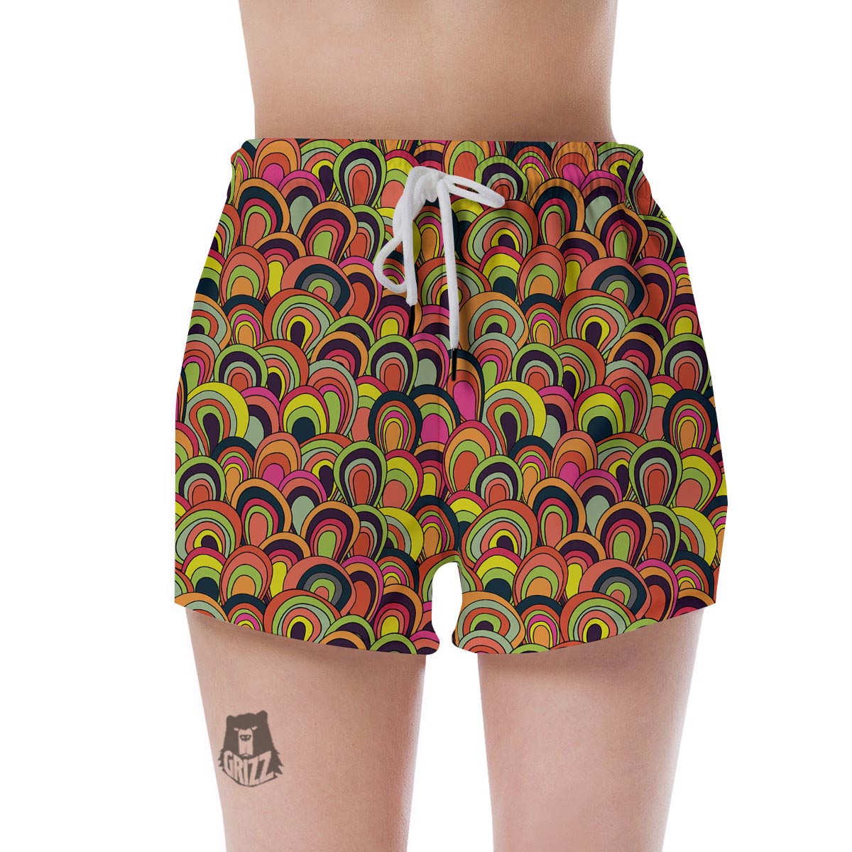 Trippy Women's Shorts-grizzshop