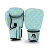 Trophy Blue And Gold Cup Print Pattern Boxing Gloves-grizzshop