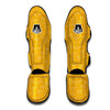 Trophy Yellow Print Pattern Muay Thai Shin Guards-grizzshop