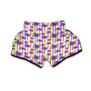 Tropical Abstract Palm Tree Muay Thai Boxing Shorts-grizzshop