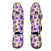 Tropical Abstract Palm Tree Muay Thai Shin Guards-grizzshop