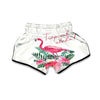 Tropical Aloha Flamingo Muay Thai Boxing Shorts-grizzshop