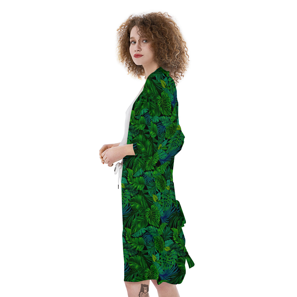 Tropical Aloha Hawaii Print Pattern Kimono-grizzshop