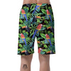 Tropical Bird Hawaiian Print Men's Shorts-grizzshop