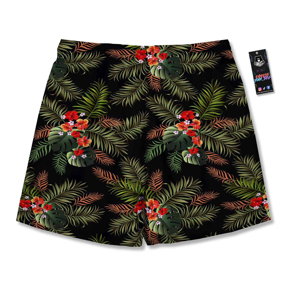 Tropical running shorts hot sale
