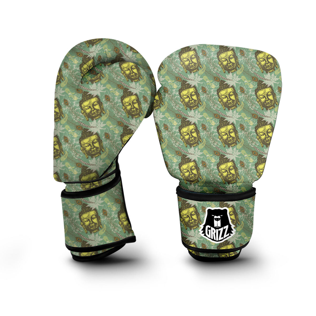 Tropical Buddha Boxing Gloves-grizzshop