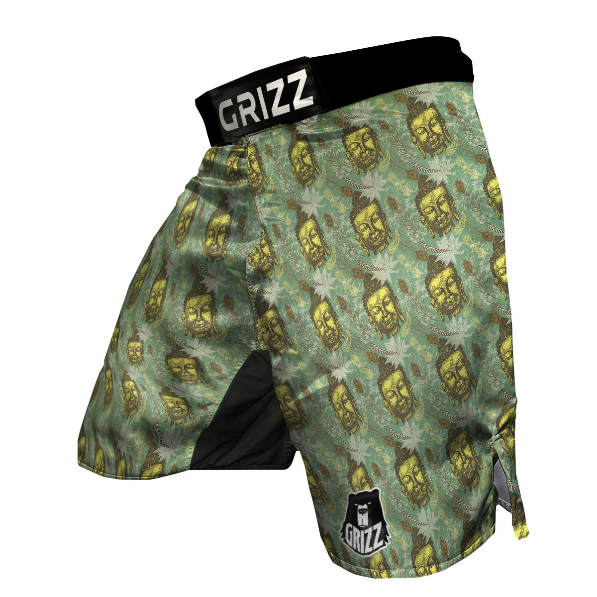 Tropical Buddha MMA Shorts-grizzshop