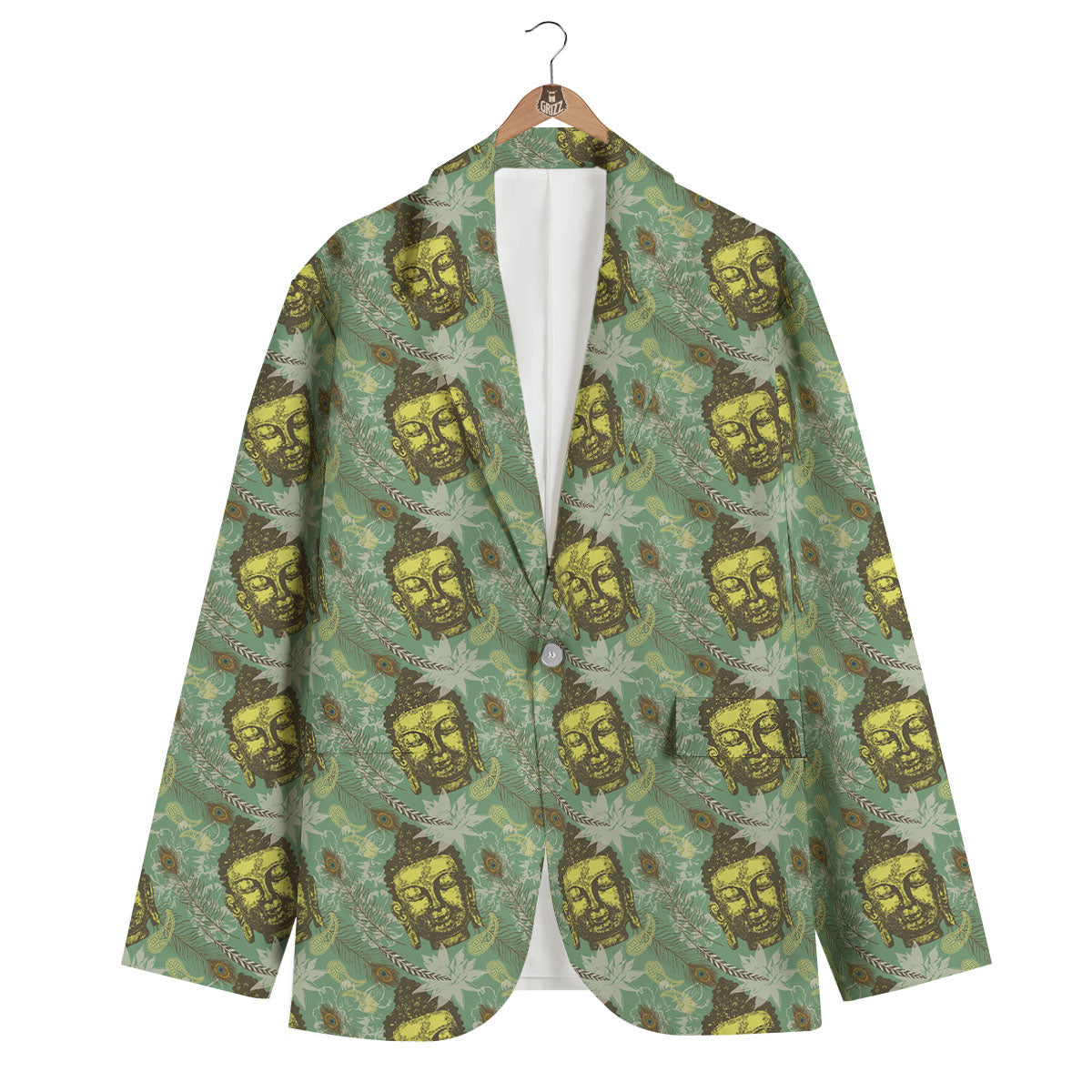 Tropical Buddha Men's Blazer-grizzshop