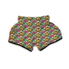 Tropical Buddha Pattern Muay Thai Boxing Shorts-grizzshop