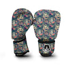 Tropical Buddha Print Boxing Gloves-grizzshop