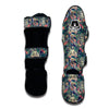 Tropical Buddha Print Muay Thai Shin Guards-grizzshop