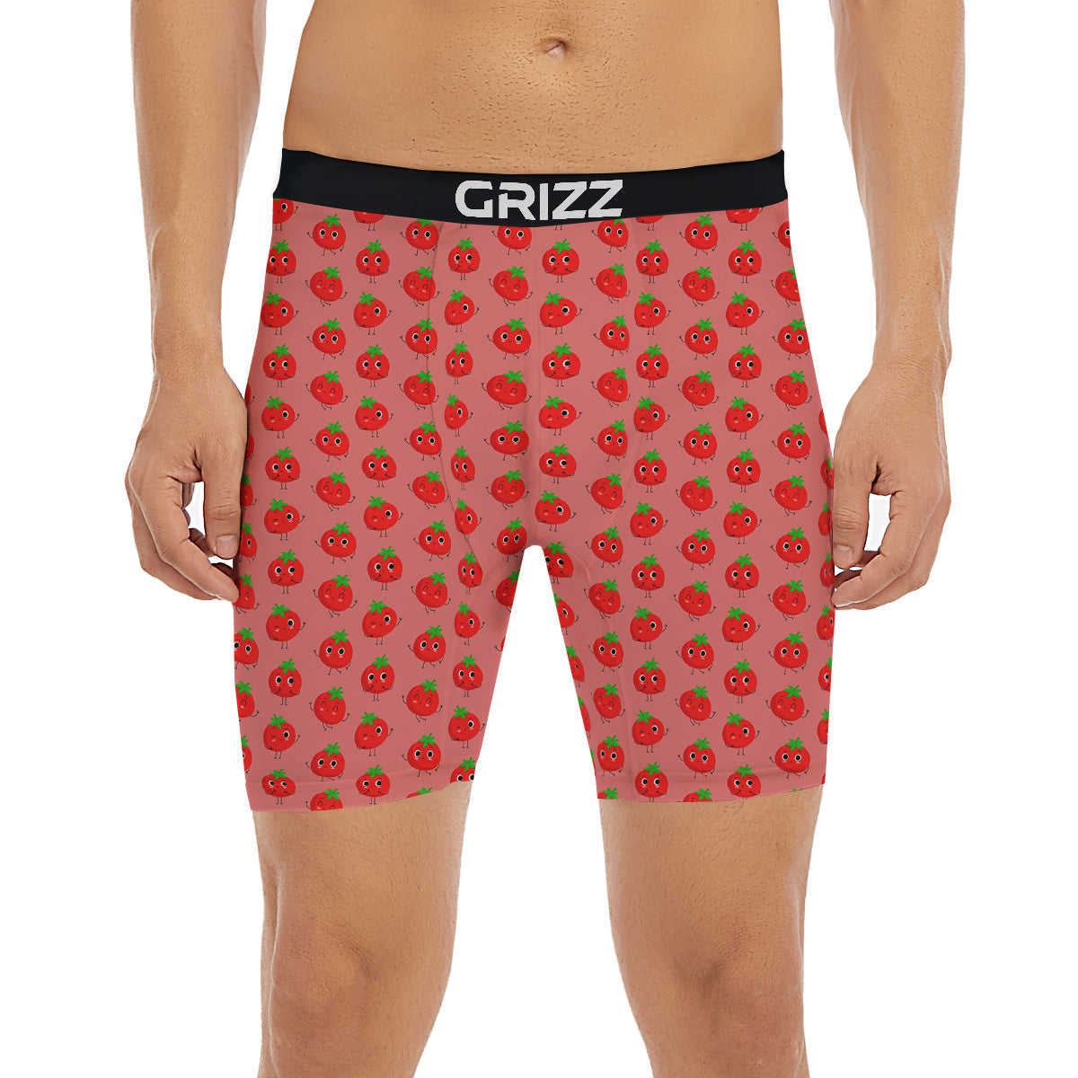 Tropical Cartoon Print Pattern Boxer Briefs-grizzshop