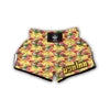 Tropical Coconut Flamingo Muay Thai Boxing Shorts-grizzshop