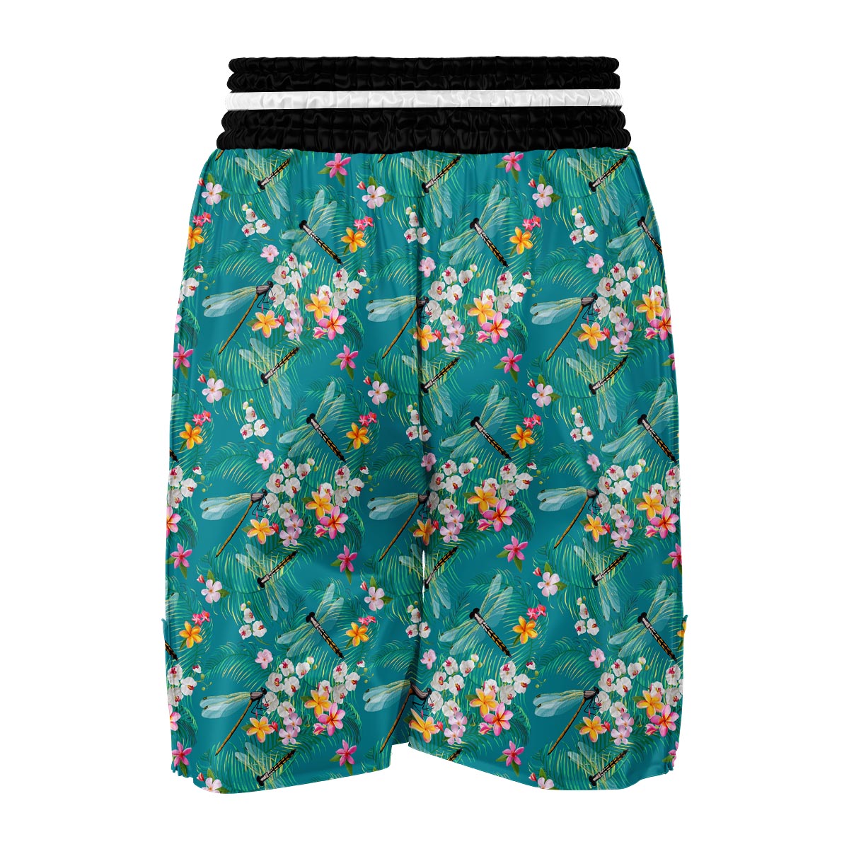 Tropical Dragonfly Boxing Shorts-grizzshop