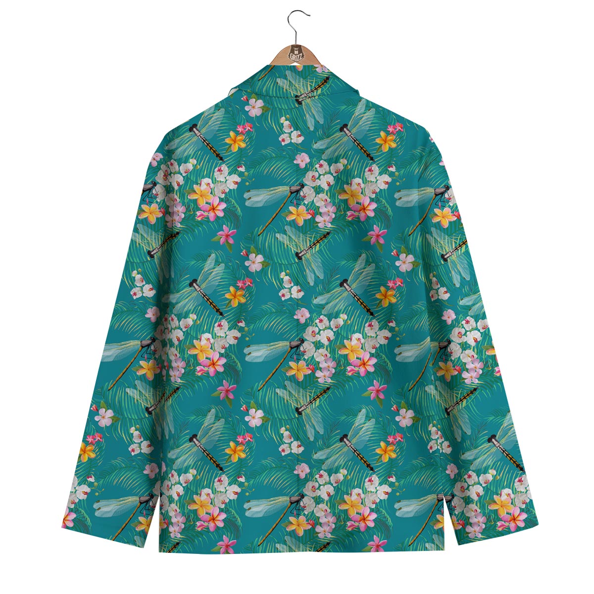 Tropical Dragonfly Men's Blazer-grizzshop