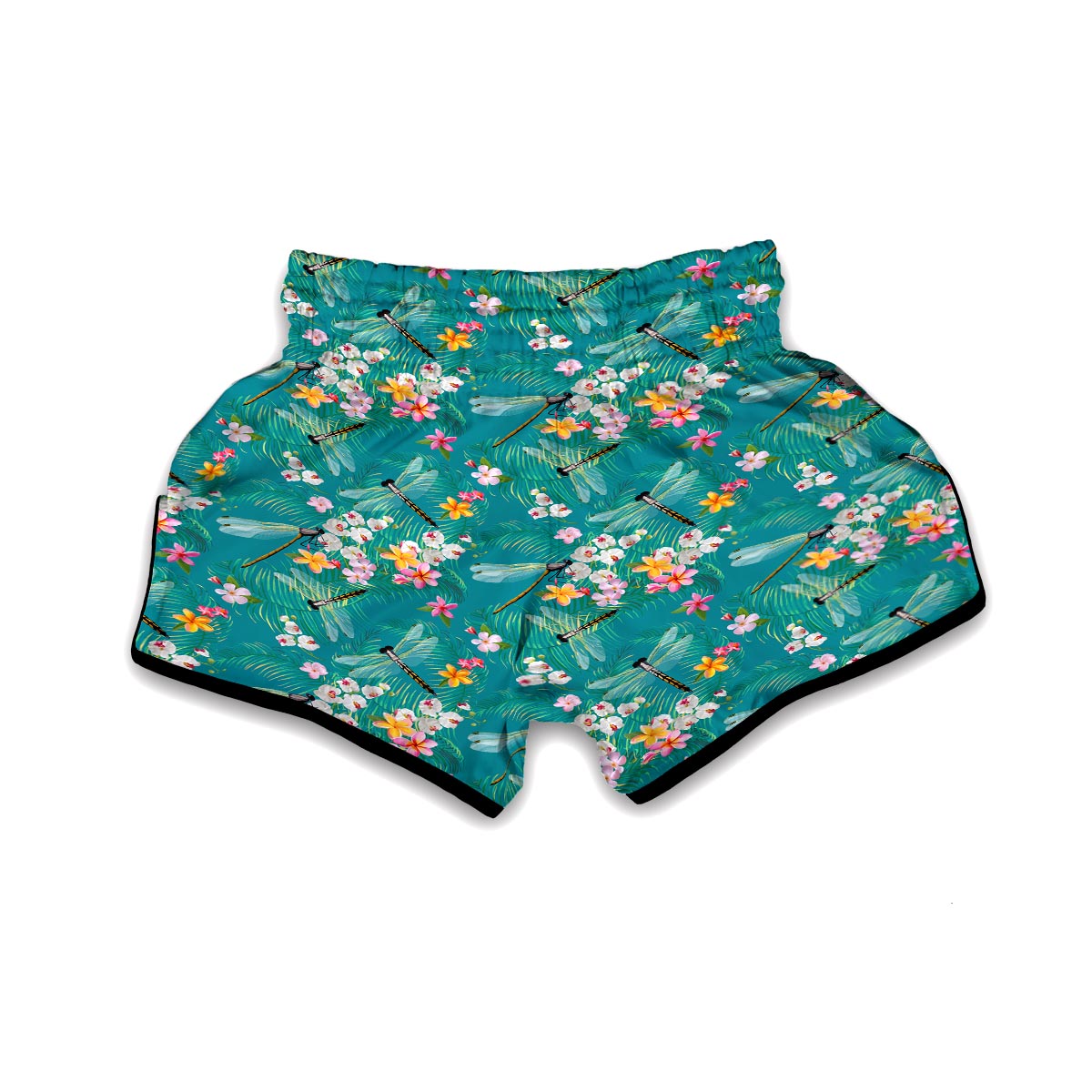 Tropical Dragonfly Muay Thai Boxing Shorts-grizzshop