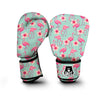 Tropical Flamingo Hibiscus Hawaiian Floral Pattern Print Boxing Gloves-grizzshop