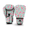 Tropical Flamingo Hibiscus Hawaiian Floral Pattern Print Boxing Gloves-grizzshop