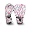 Tropical Flamingo Palm Leaf Boxing Gloves-grizzshop