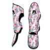 Tropical Flamingo Palm Leaf Muay Thai Shin Guards-grizzshop