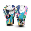 Tropical Flamingo Palm Leaves Hawaiian Pattern Print Boxing Gloves-grizzshop